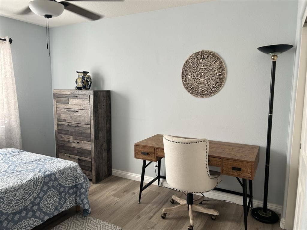 Bedroom with private bathroom