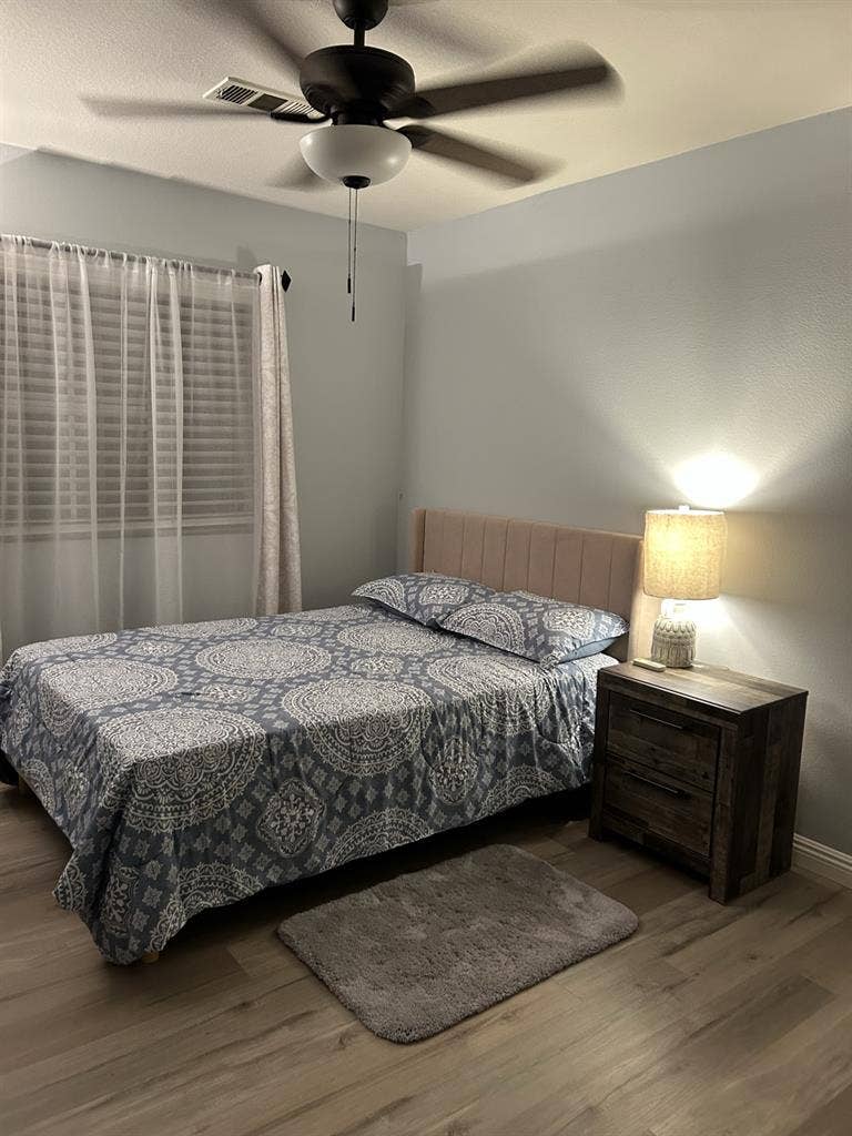 Bedroom with private bathroom