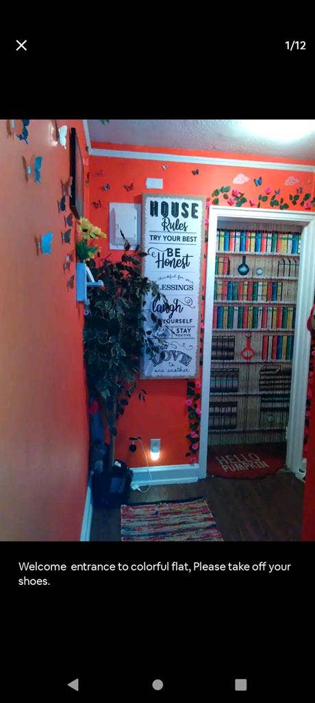 L.E.S. furnished 1 bedroom for rent