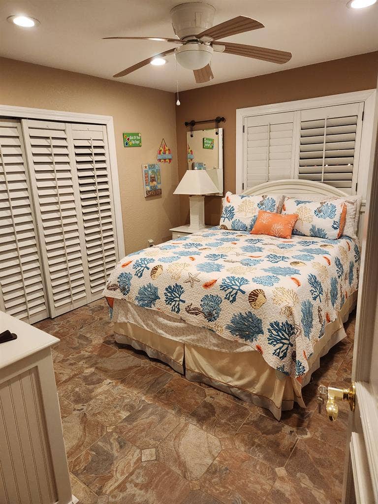 Pick either room