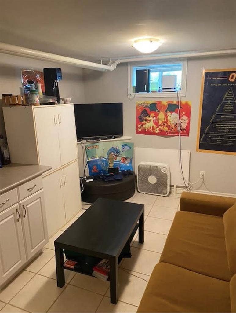 Furnished basement apartment