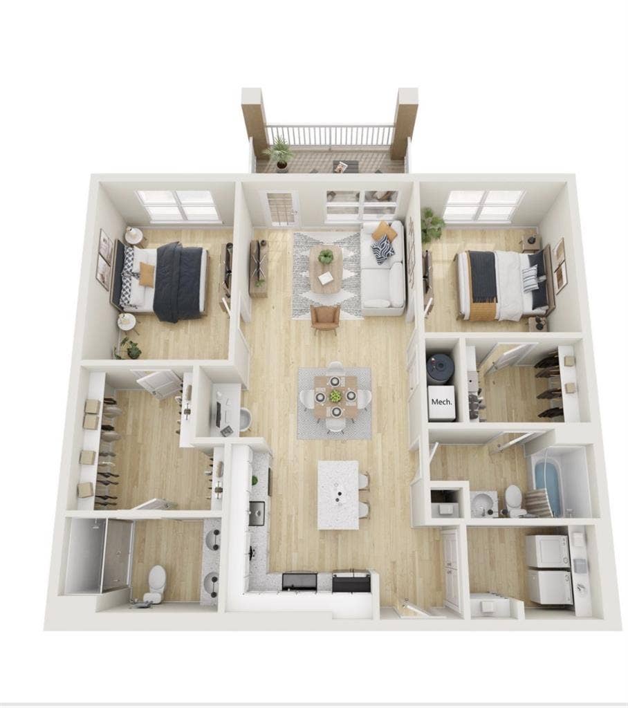 SUBLEASE PRIVATE ROOM OF 2BD/2BA