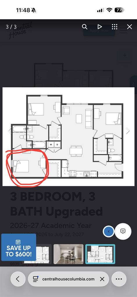 Looking for a female to sublease!