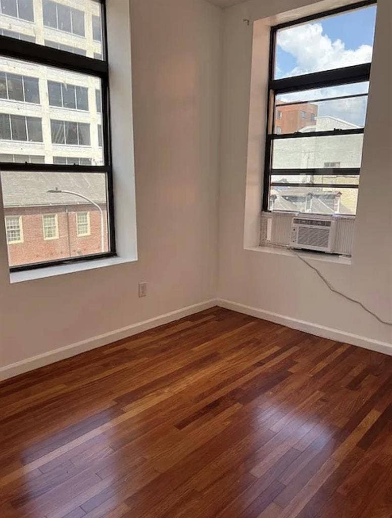 Two bedroom one bath unit.