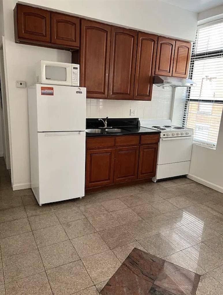 Two bedroom one bath unit.