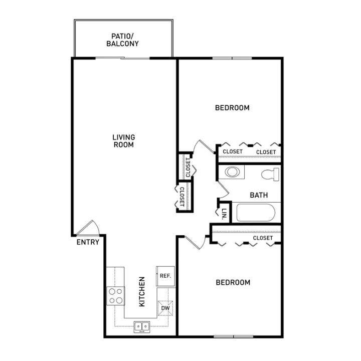 2 Bed Collingwood, Present-Aug10