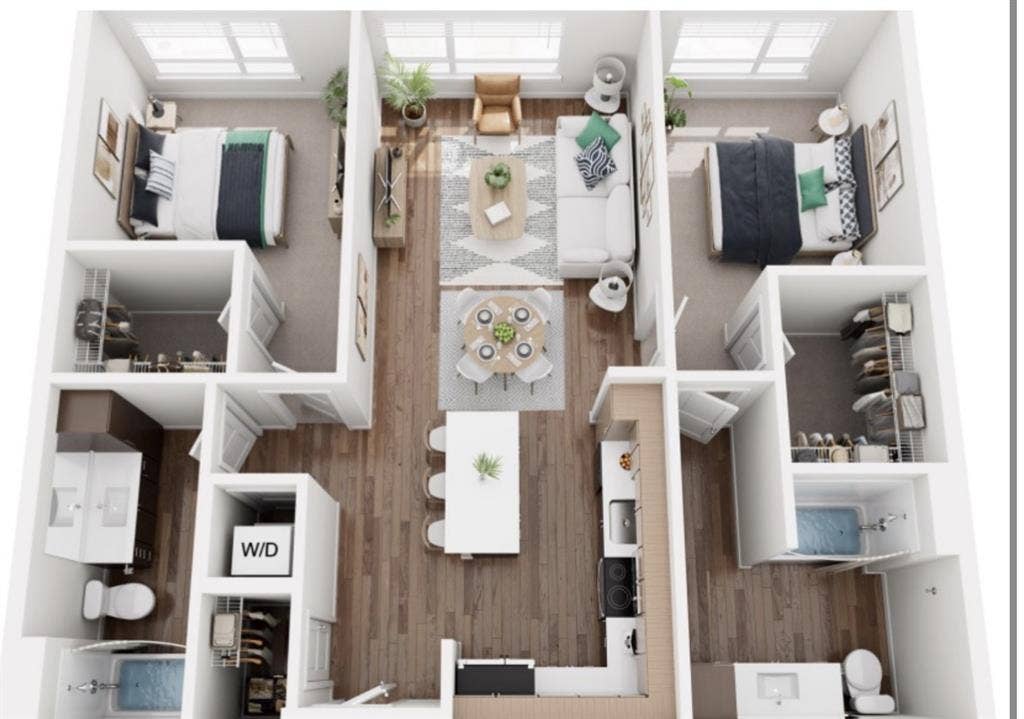 Furnished Private 1B/1B available