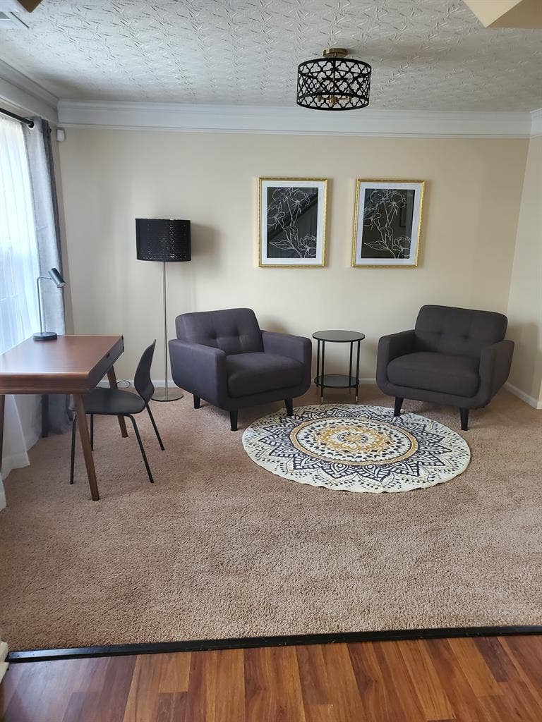 Furnished bedroom