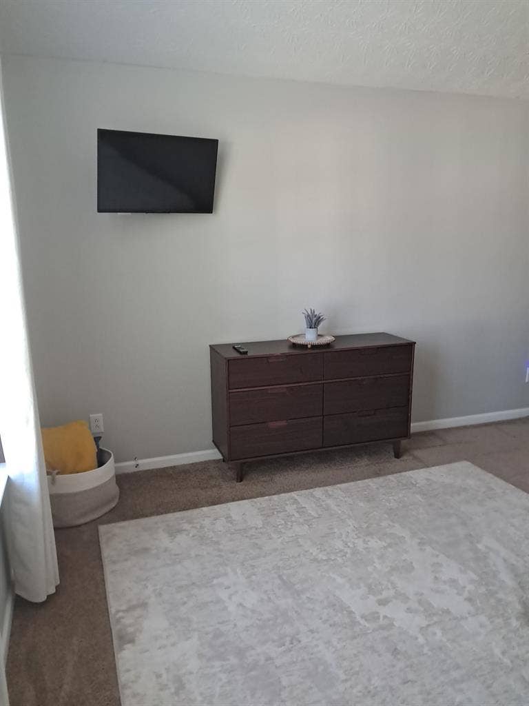 Furnished bedroom