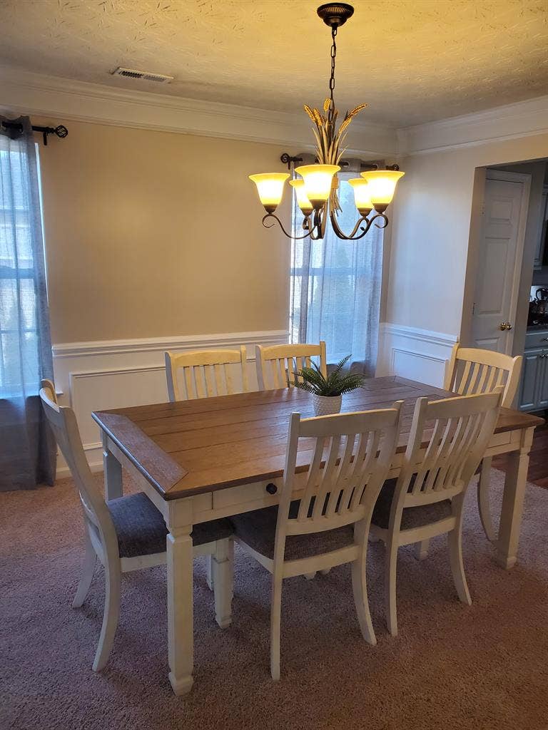 Furnished bedroom