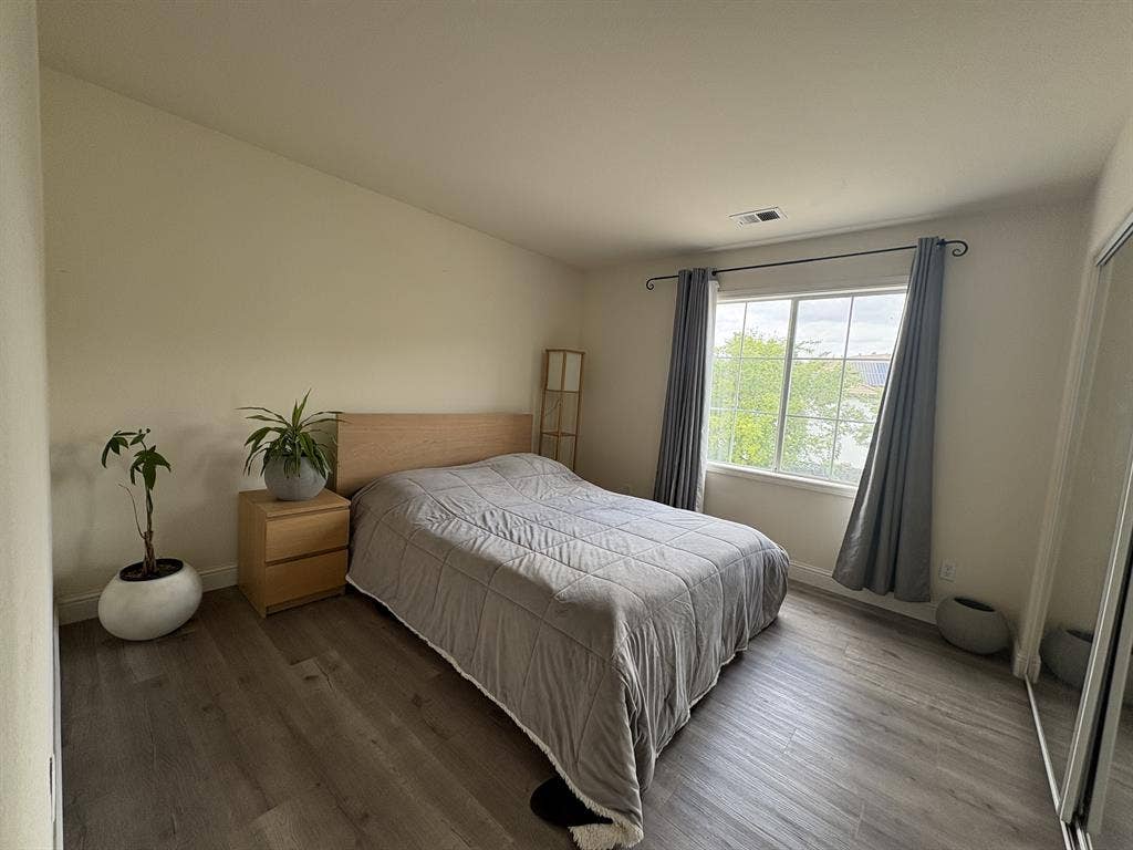 Spacious bedroom with private bath