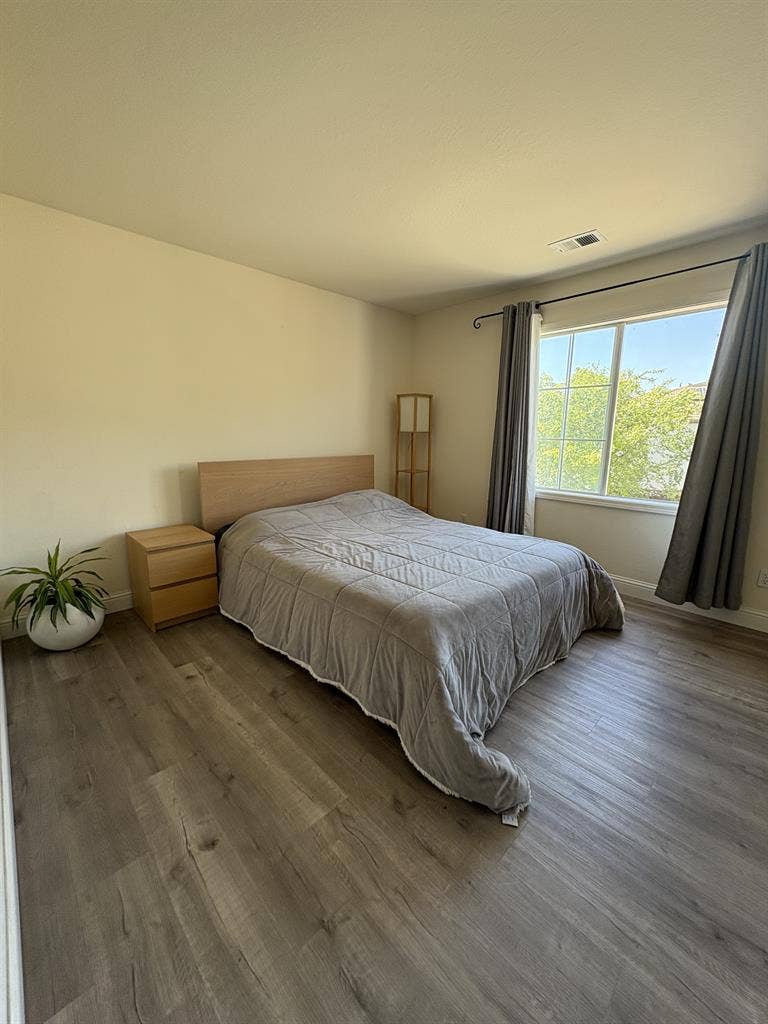 Spacious bedroom with private bath