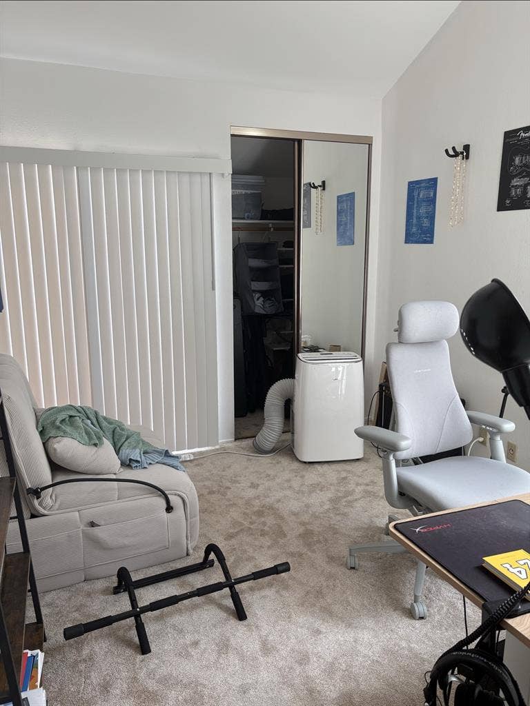 2 bedroom/1 private bath avail July