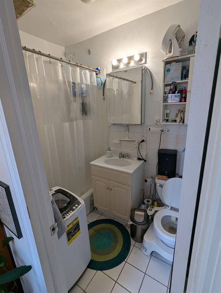 Furnished Bedroom in UES Walk-Up