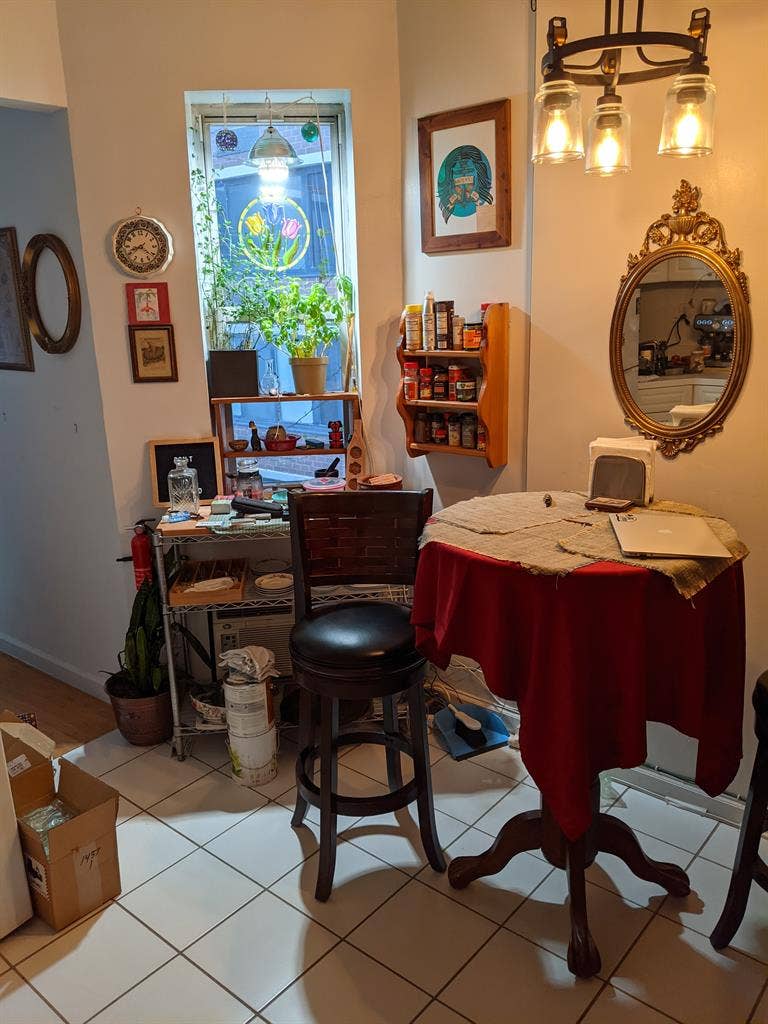 Furnished Bedroom in UES Walk-Up