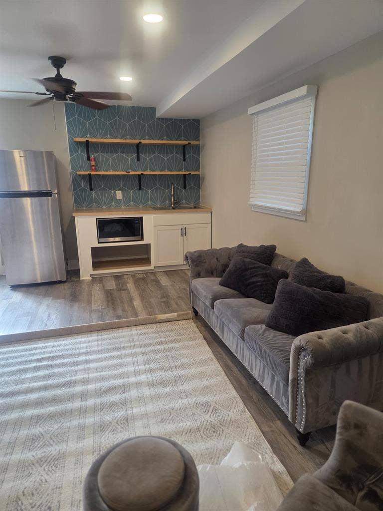 Basement suite with private bath