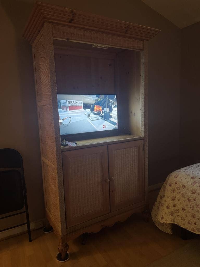 Bedroom with shared bath