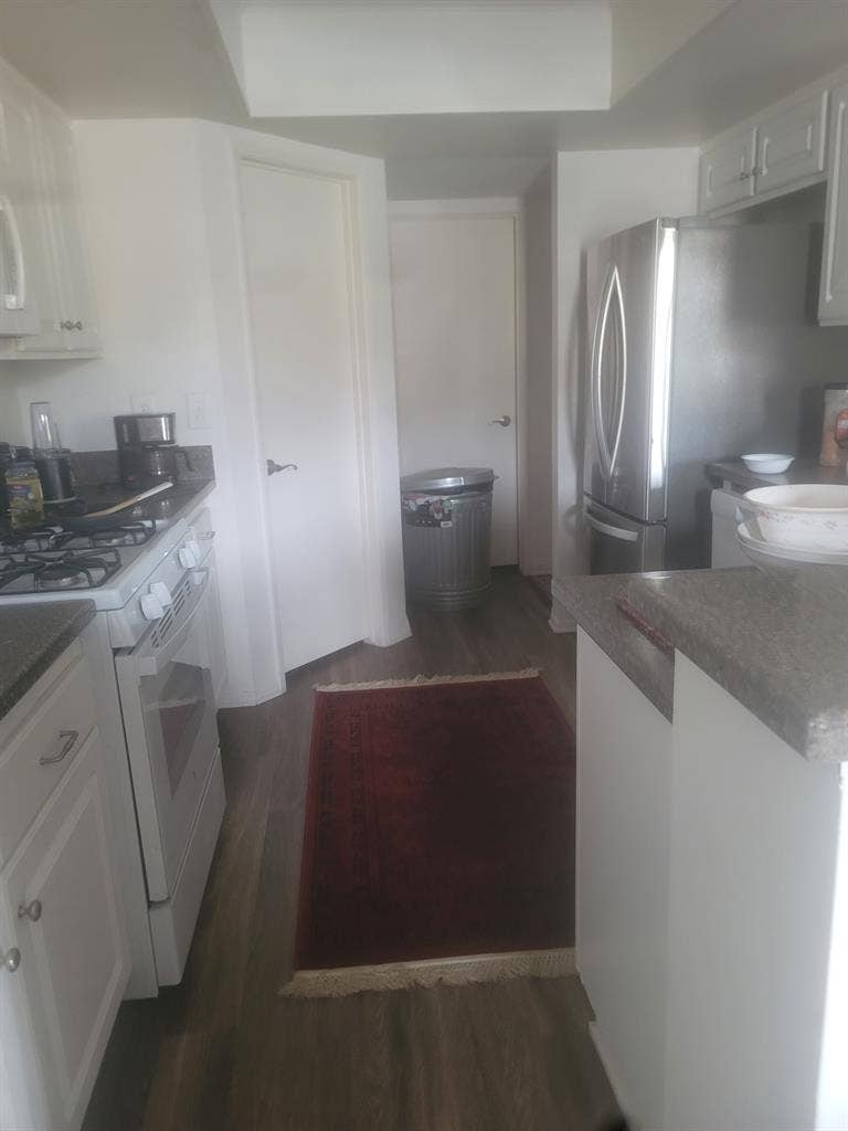 Tri level townhouse style apartment