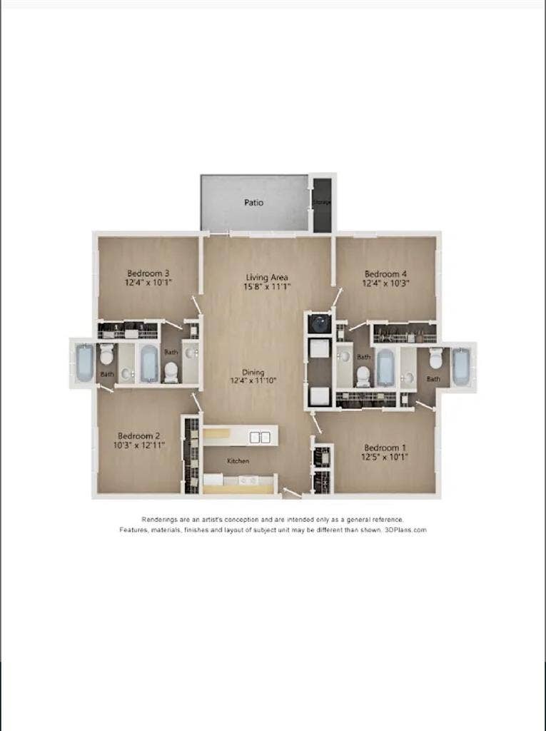 Fully Renovated 4x4 Lease Takeover