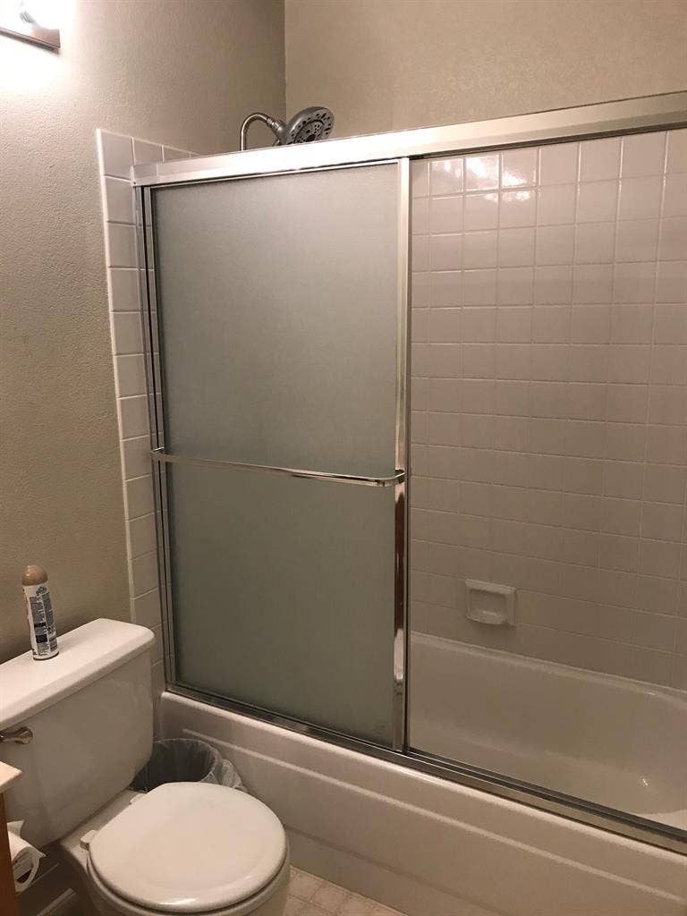 Bedroom, Private Bathroom & Garage