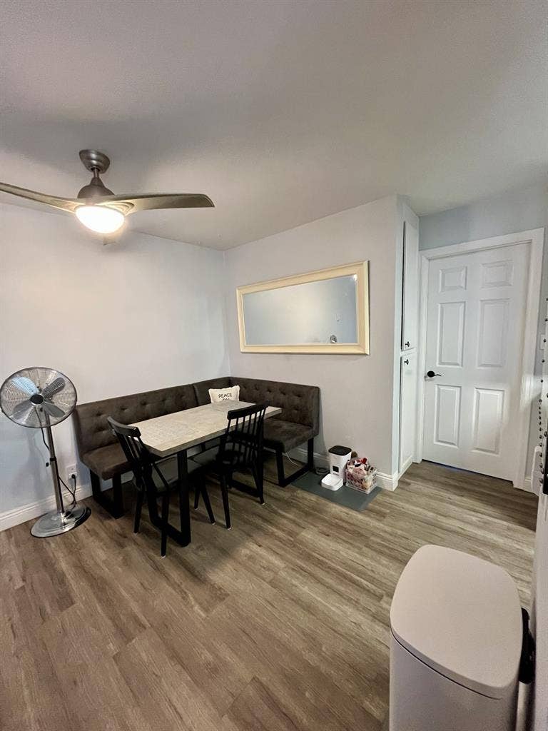Primary bedroom + bath in UTC