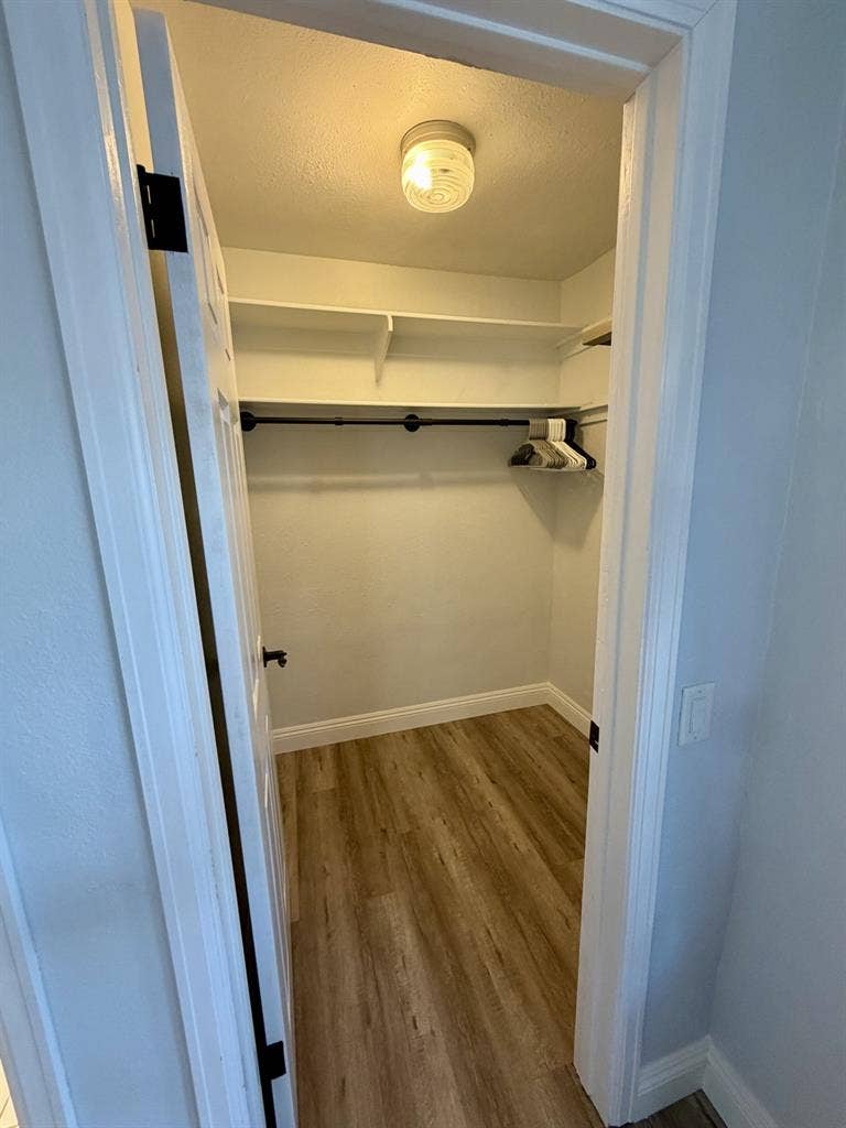 Primary bedroom + bath in UTC