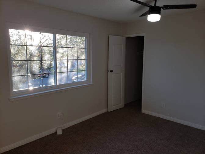 Large room with closet