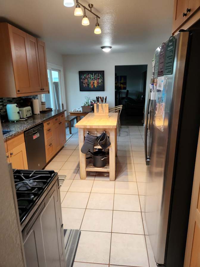 Large room with closet