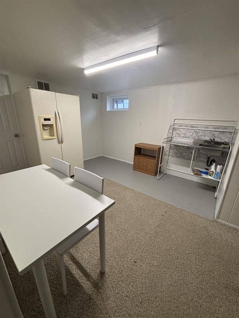Basement 1 big bright bedroom apt
