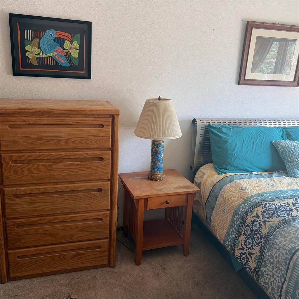 Charming room in an artist’s home