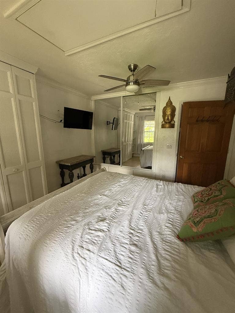 Room in large gorgeous house.