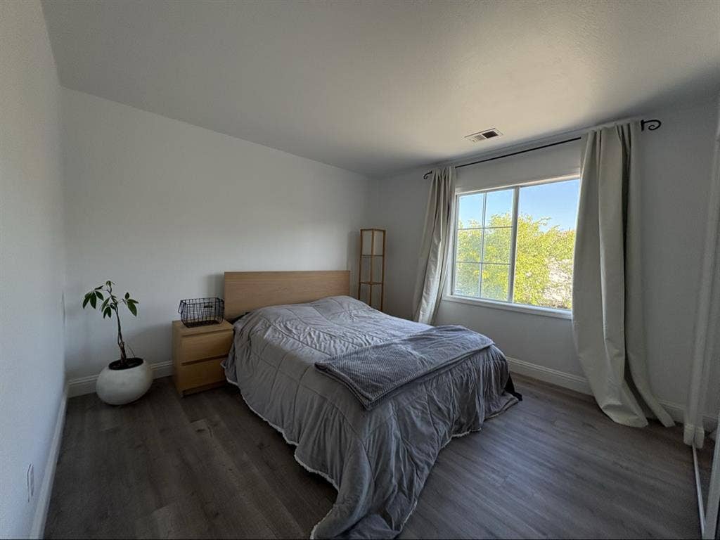 Spacious bedroom with private bath