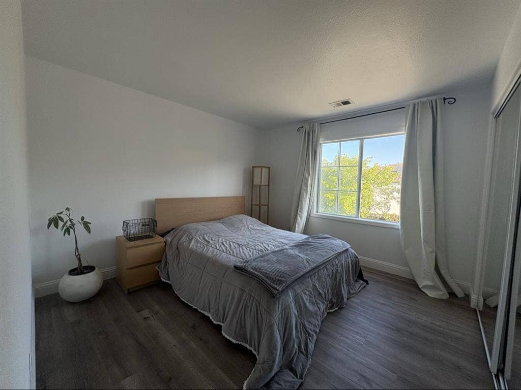 Spacious bedroom with private bath