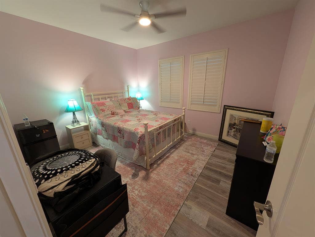 Newly renovated room