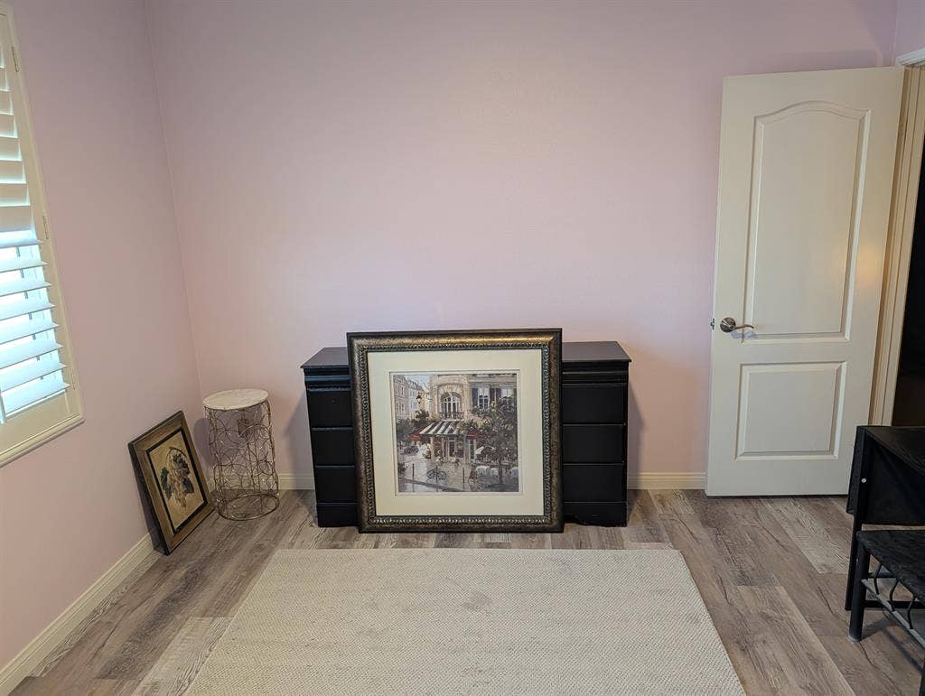 Newly renovated room