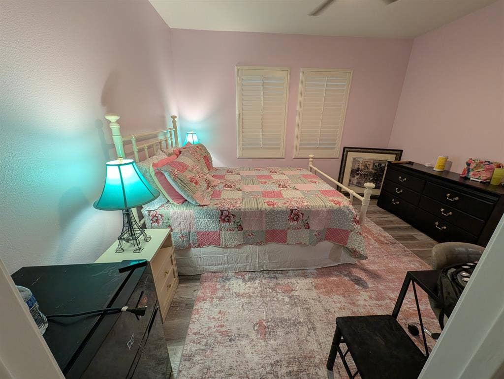 Newly renovated room