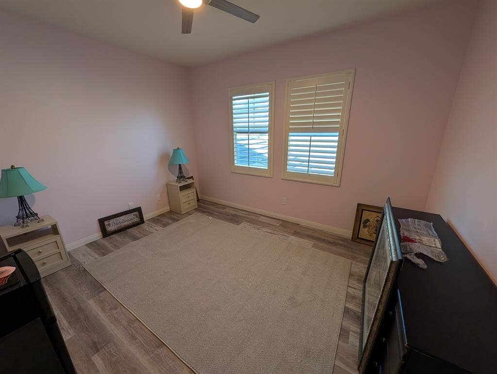 Newly renovated room
