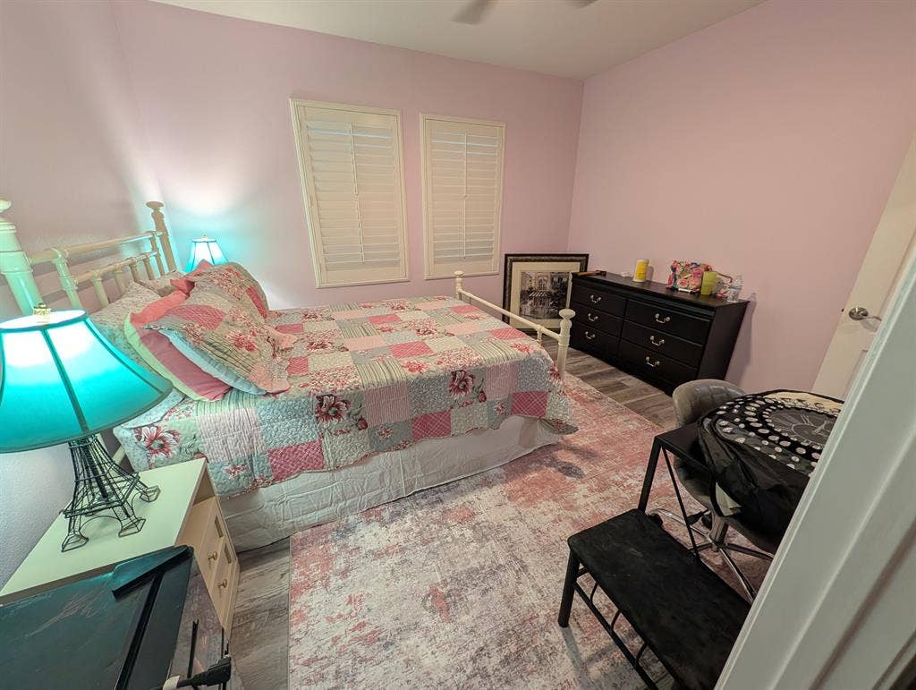 Newly renovated room
