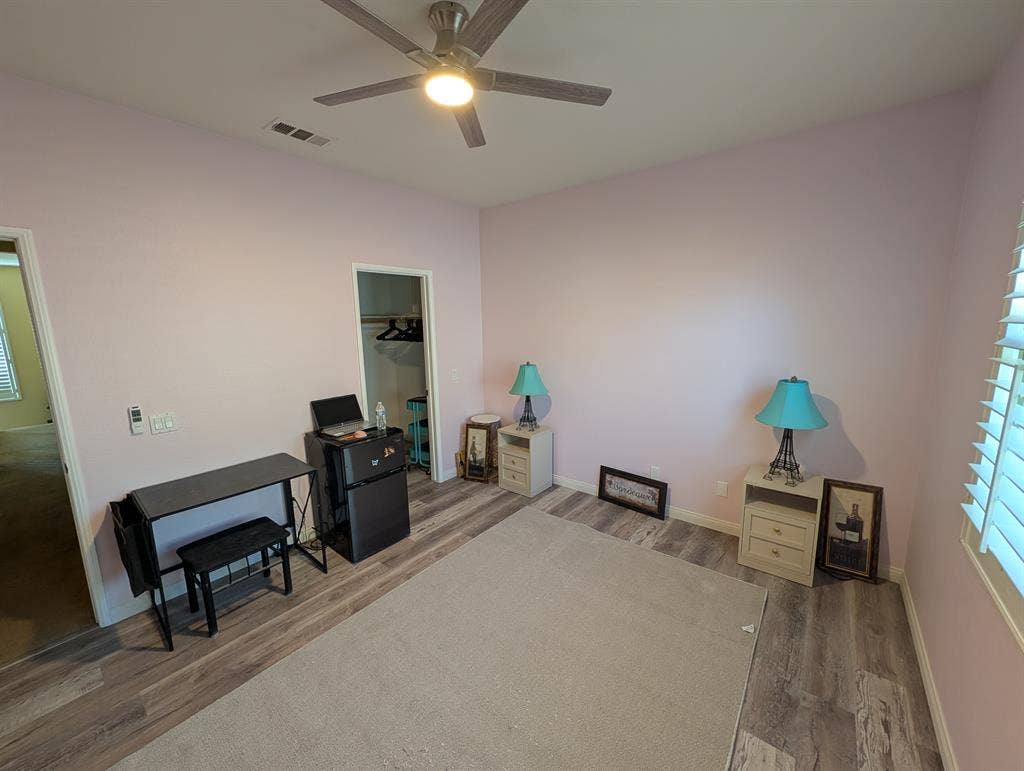 Newly renovated room