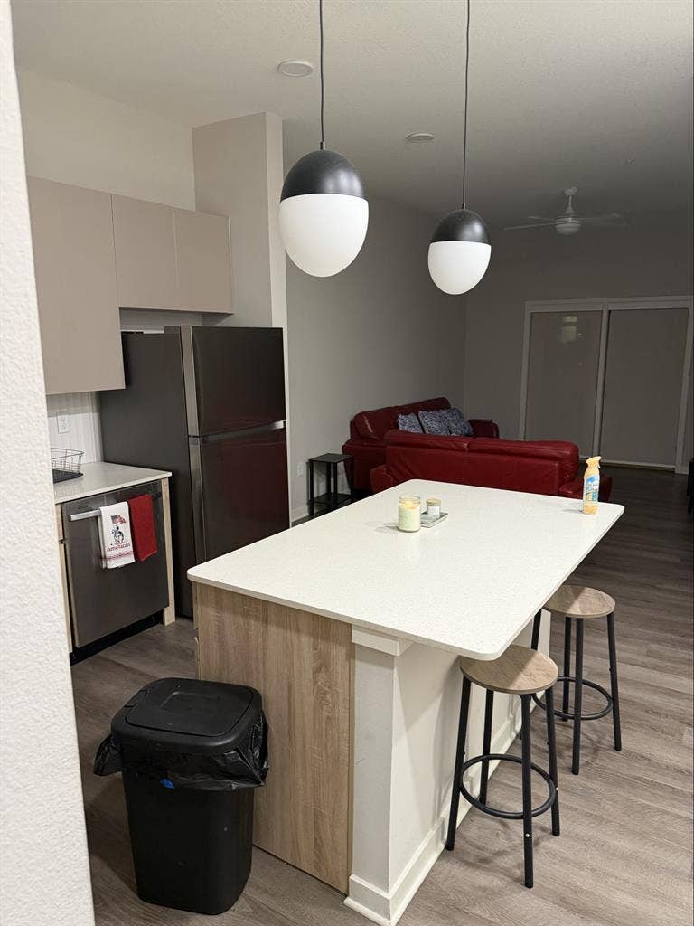 Apartment ready for move in