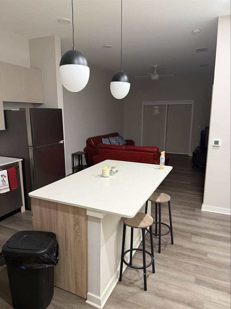 Apartment ready for move in