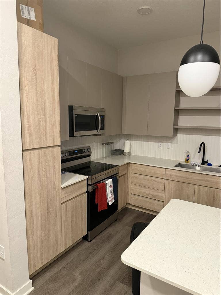 Apartment ready for move in