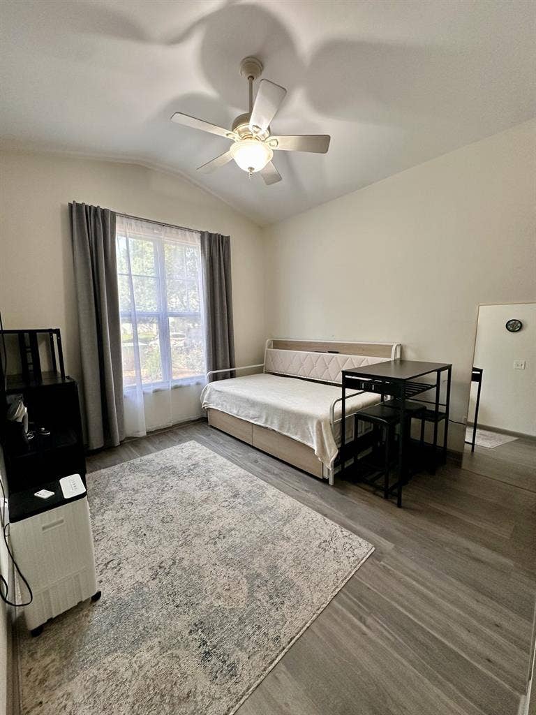 Room with private bathroom