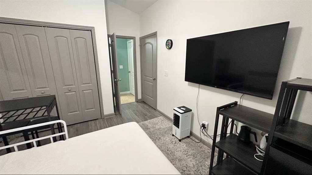 Room with private bathroom
