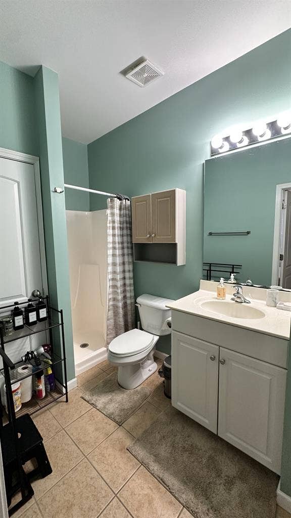 Room with private bathroom