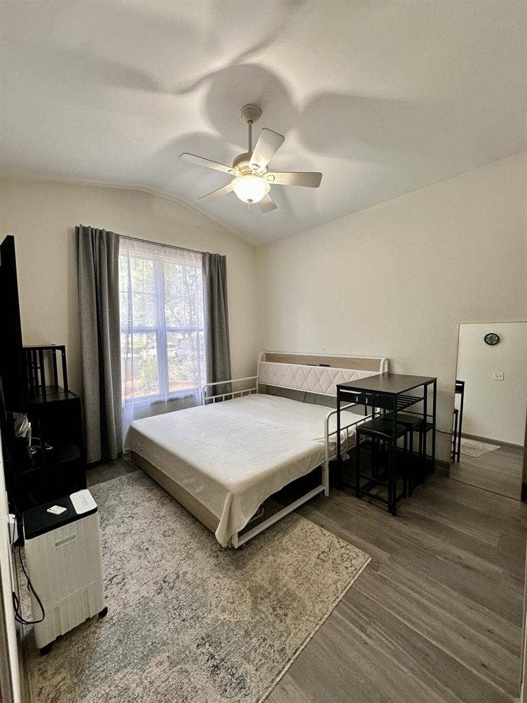 Room with private bathroom