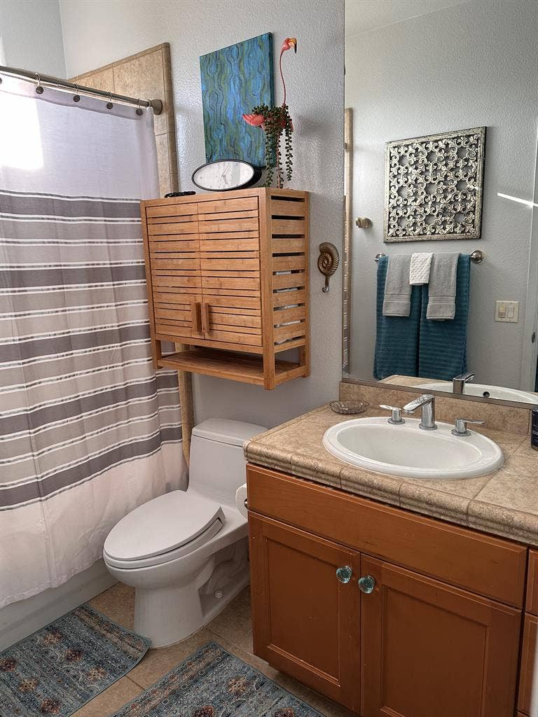 Mini master suite private bath