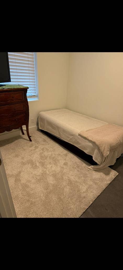 Bedroom in an upscale apartment