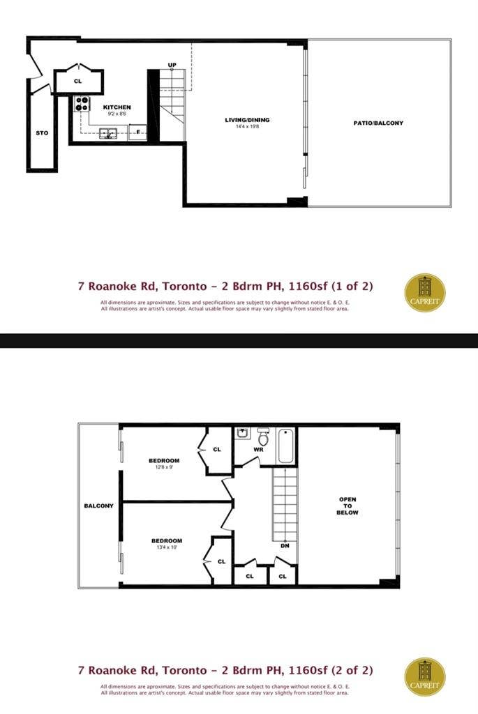 NORTH YORK 2 STOREY SPACIOUS APT