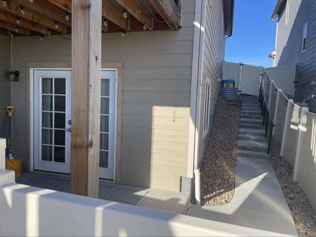 Walk basement apartment